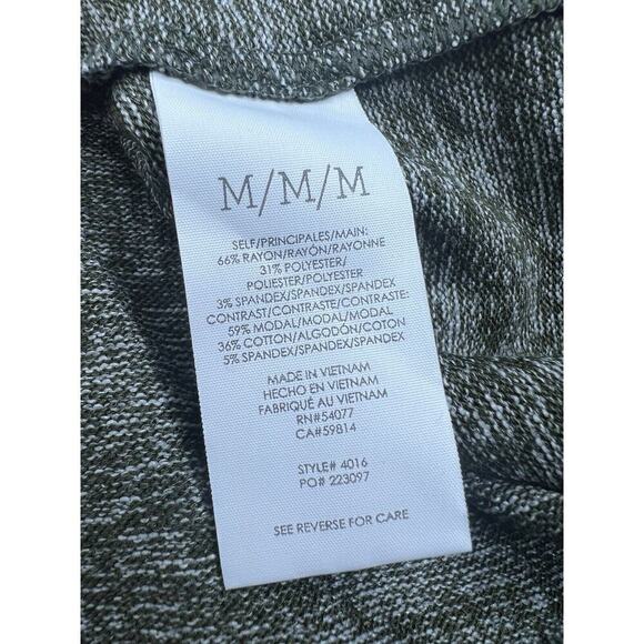 NWOT CAbi Dress Long Sleeve Cowl Neck Olive Green Womens Size Medium - Picture 6 of 6